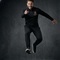 Regular Fleece - Quater Zip (Black) SMALL (S)
